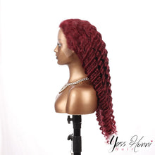 Load image into Gallery viewer, 13x6 Yass Hunni Transparent Lace Pineapple Curl Wig
